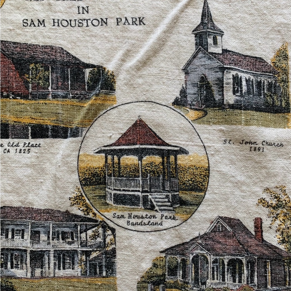Vintage Harris County Heritage Society Tapestry Historical Museum,Houston,Texas - Picture 6 of 6